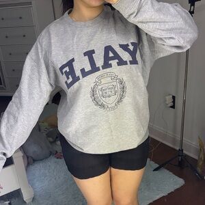 Gray Yale Women's Sweater